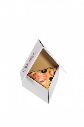 Vikerkaare sokid 1 paar Pizza