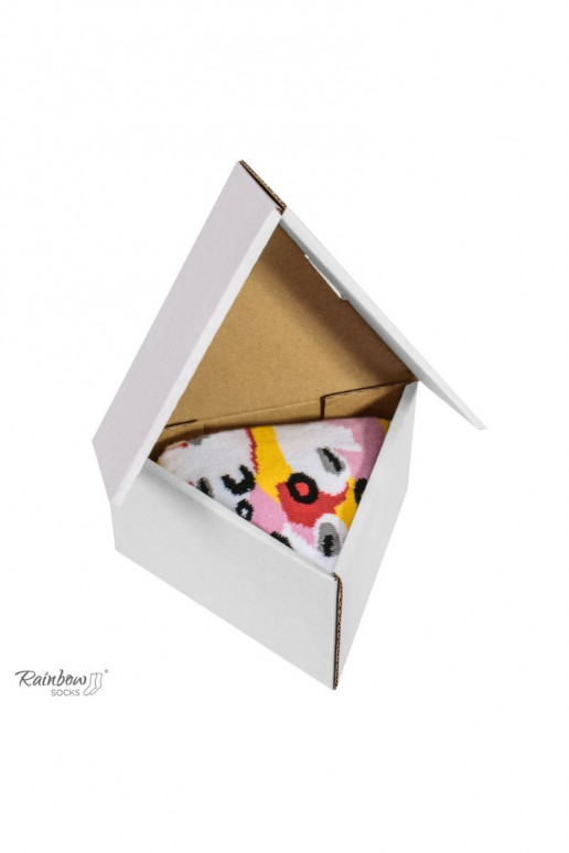 Vikerkaare sokid 1 paar Pizza Vikerkaare sokid 1 paar Pizza