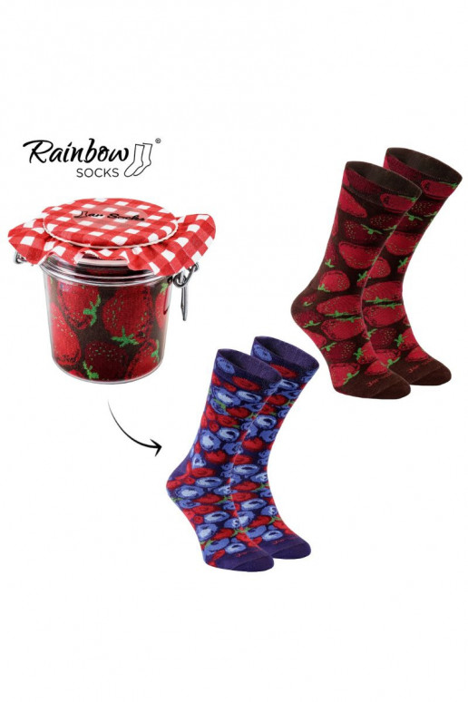 Vikerkaare sokid  2 paari Vikerkaare sokid  2 paari