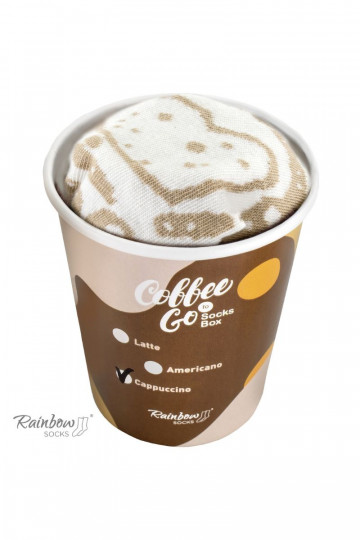 Vikerkaare sokid  Cappuccino 1 paar