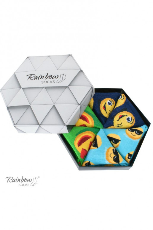 Vikerkaare sokid  3 paar Vikerkaare sokid  3 paar