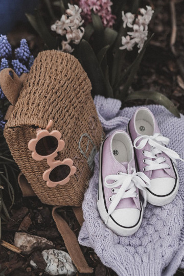 Klassikalised laste spordijalatsid Violetne värv Filemon 2