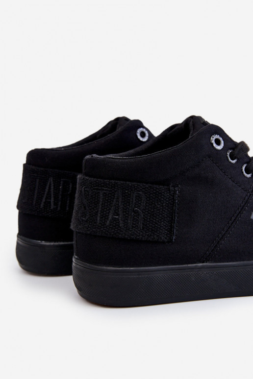 Klassikalise mudeli vabaajajalatsi Big Star LL274001 mustad Klassikalise mudeli vabaajajalatsi Big Star LL274001 mustad