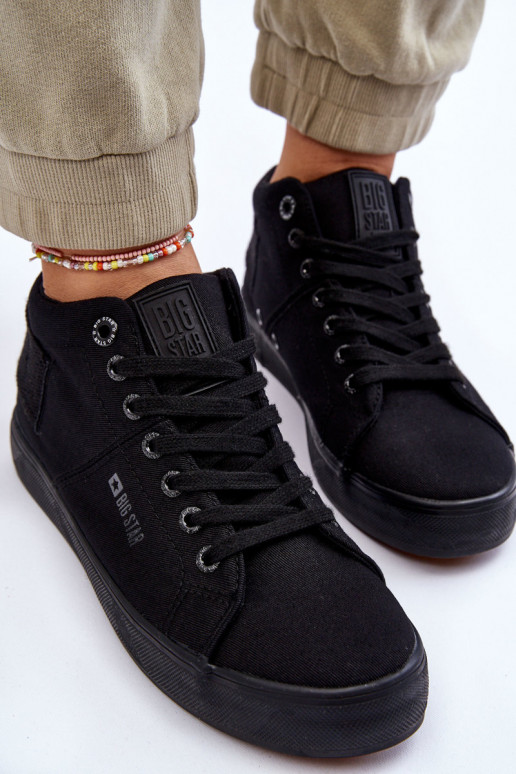 Klassikalise mudeli vabaajajalatsi Big Star LL274001 mustad Klassikalise mudeli vabaajajalatsi Big Star LL274001 mustad