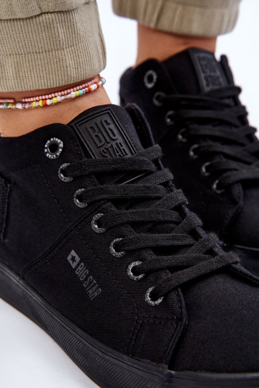 Klassikalise mudeli vabaajajalatsi Big Star LL274001 mustad Klassikalise mudeli vabaajajalatsi Big Star LL274001 mustad