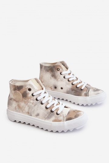 naiste saapad  Big Star LL274047 Valget-Rohelist värvi 2