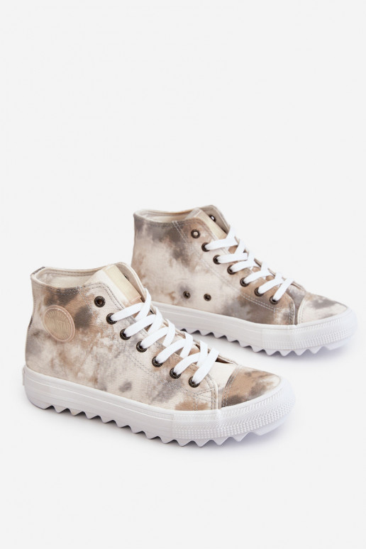 naiste saapad  Big Star LL274047 Valget-Rohelist värvi