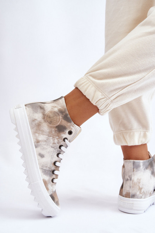 naiste saapad  Big Star LL274047 Valget-Rohelist värvi