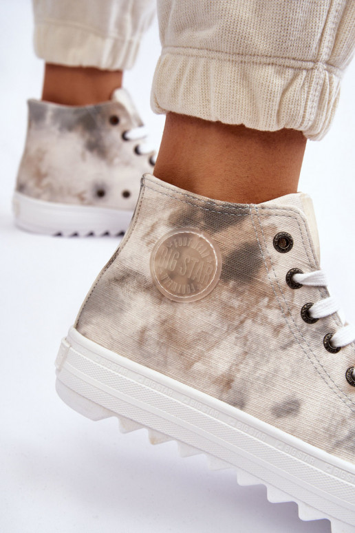 naiste saapad  Big Star LL274047 Valget-Rohelist värvi