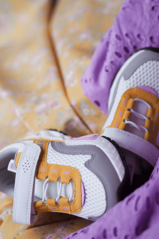 Lastejalatsid krõpsudega kinnitatav Big Star JJ374257 Valget-Kollased