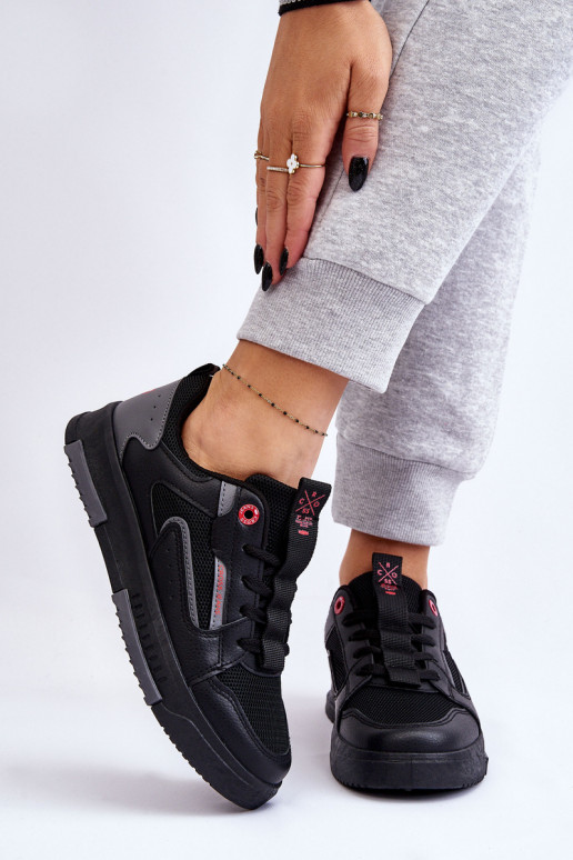 Sneakers tüüpi jalanõud Cross Jeans LL2R4012C mustad Sneakers tüüpi jalanõud Cross Jeans LL2R4012C mustad