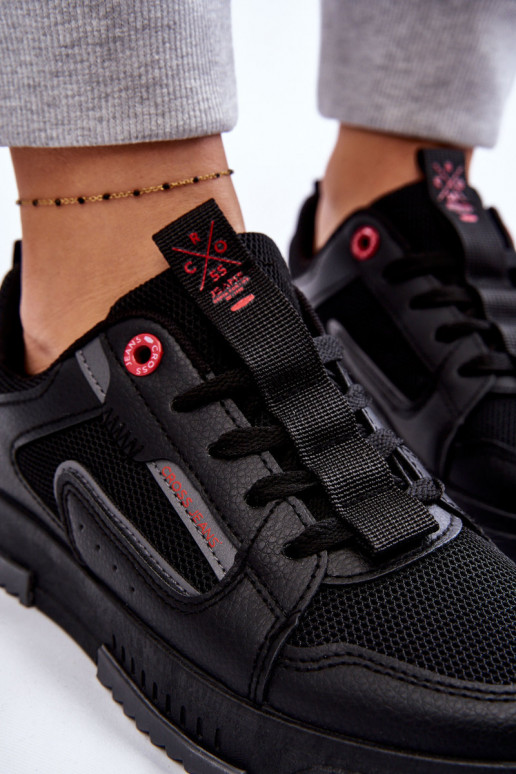 Sneakers tüüpi jalanõud Cross Jeans LL2R4012C mustad Sneakers tüüpi jalanõud Cross Jeans LL2R4012C mustad