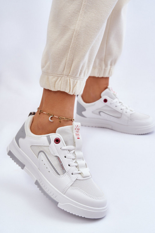 Sneakers tüüpi jalanõud Cross Jeans LL2R4011C valget värvi Sneakers tüüpi jalanõud Cross Jeans LL2R4011C valget värvi