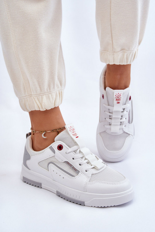 Sneakers tüüpi jalanõud Cross Jeans LL2R4011C valget värvi Sneakers tüüpi jalanõud Cross Jeans LL2R4011C valget värvi