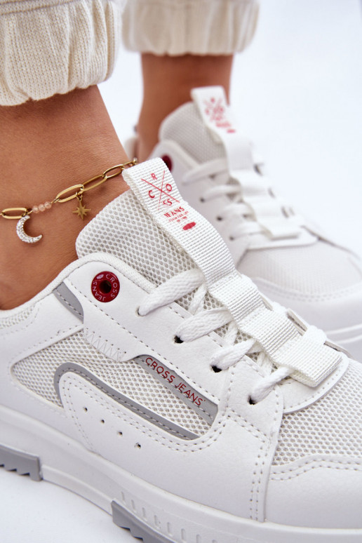 Sneakers tüüpi jalanõud Cross Jeans LL2R4011C valget värvi Sneakers tüüpi jalanõud Cross Jeans LL2R4011C valget värvi