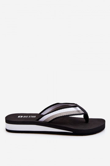 Sussid moodsad varbavahe-sandaalid platvormiga Big Star LL274781 mustad