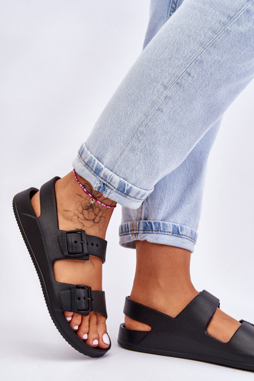 Kerged sandaalid Big Star LL274745 mustad Kerged sandaalid Big Star LL274745 mustad