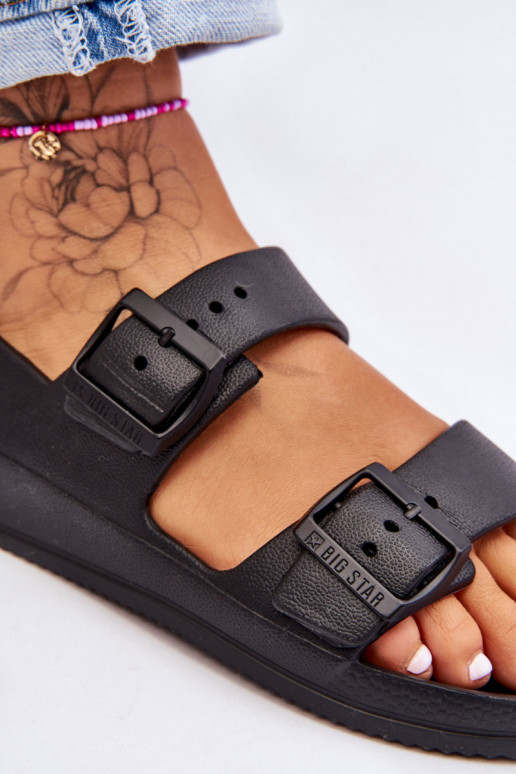 Kerged sandaalid Big Star LL274745 mustad Kerged sandaalid Big Star LL274745 mustad