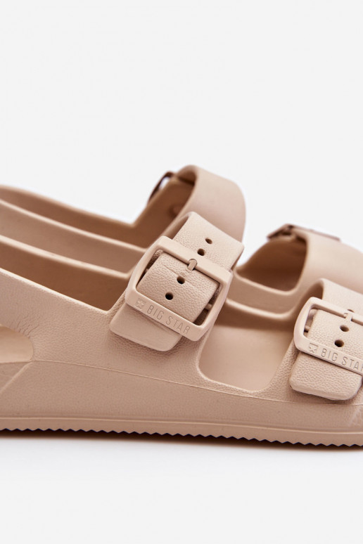 Kerged sandaalid Big Star LL274746 beeži värvi