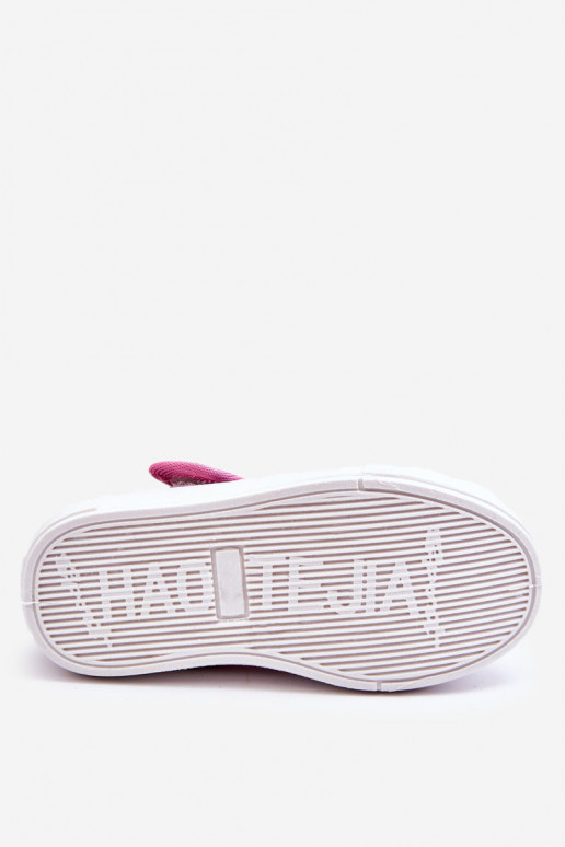 Lillemustritega laste baleriinid Sinist värvi-Tumeroosad värvi Noah Lillemustritega laste baleriinid Sinist värvi-Tumeroosad värvi Noah