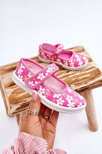 Lillemustritega laste baleriinid Tumeroosad värvi Noah 2