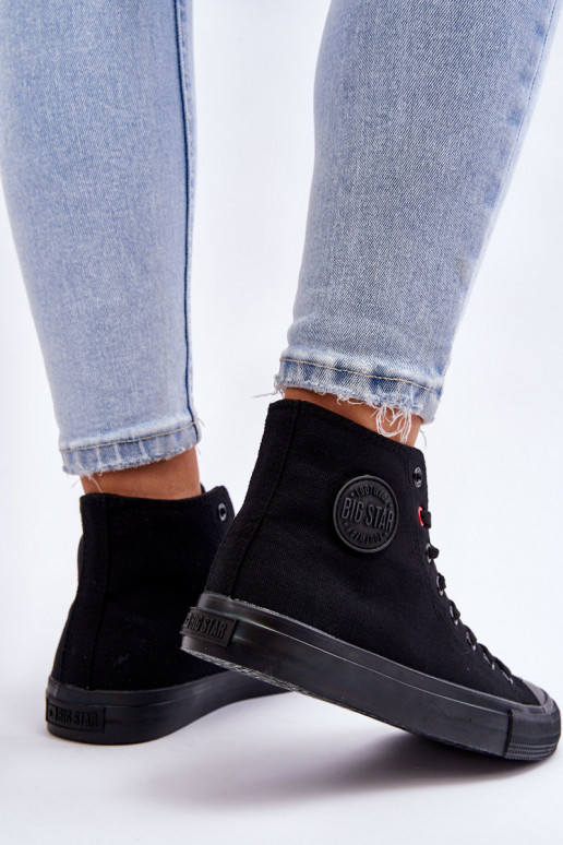 Klassikalise mudeli vabaajajalatsi Big Star T274033 mustad