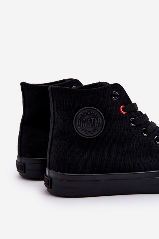 Klassikalise mudeli vabaajajalatsi Big Star T274033 mustad