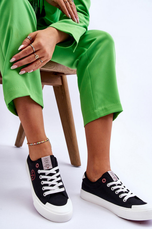 Riidest Spordijalatsid Cross Jeans LL2R4044 mustad