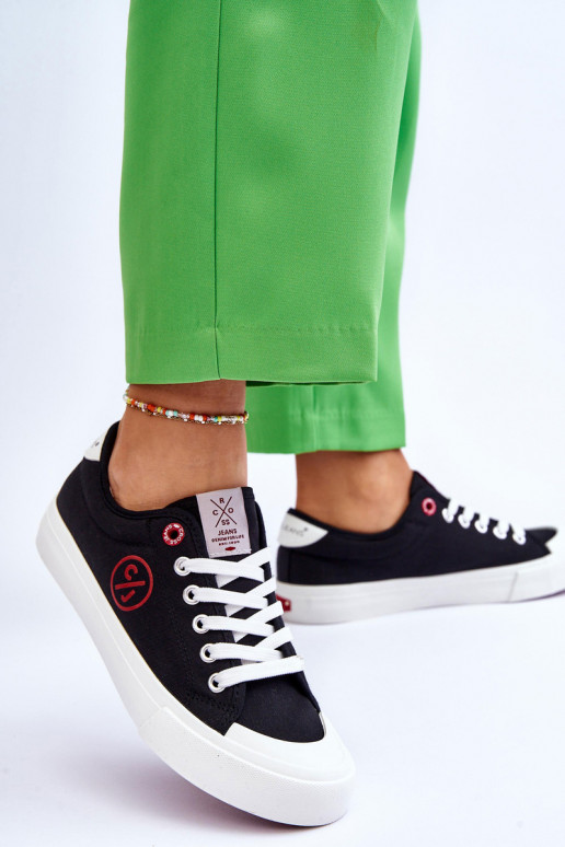 Riidest Spordijalatsid Cross Jeans LL2R4044 mustad