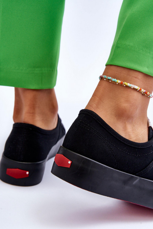 Naistesaapad platvormiga Cross Jeans LL2R4039 mustad