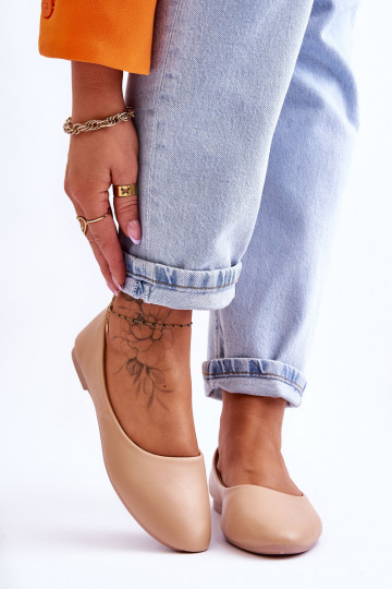 Klassikalise mudeli Baleriinad beeži värvi Stacee