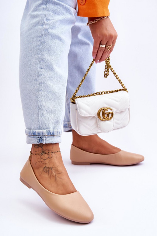 Klassikalise mudeli Baleriinad beeži värvi Stacee