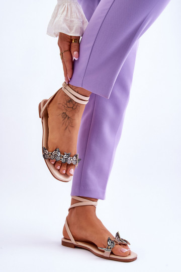 Naistesandaalid beeži värvi Jeane 2