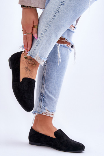 seemisnakhsed  Mokassiinid mustad Giovana 2