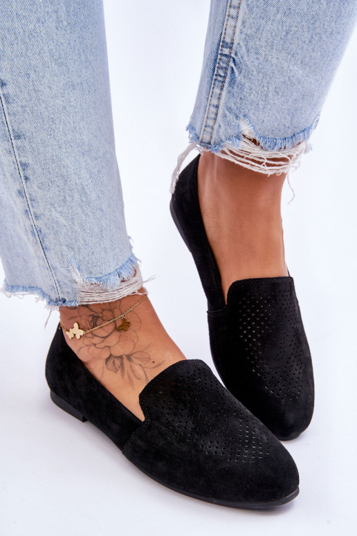 seemisnakhsed  Mokassiinid mustad Giovana