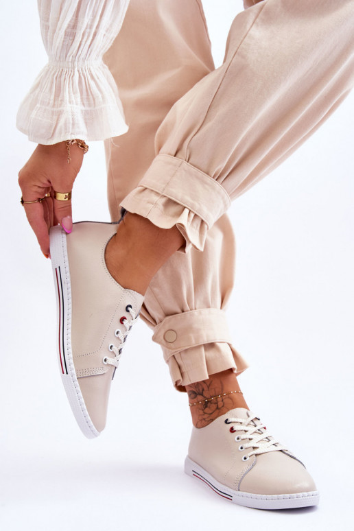 Naiste vabaajajalatsid beeži värvi S.Barski LR268R Naiste vabaajajalatsid beeži värvi S.Barski LR268R