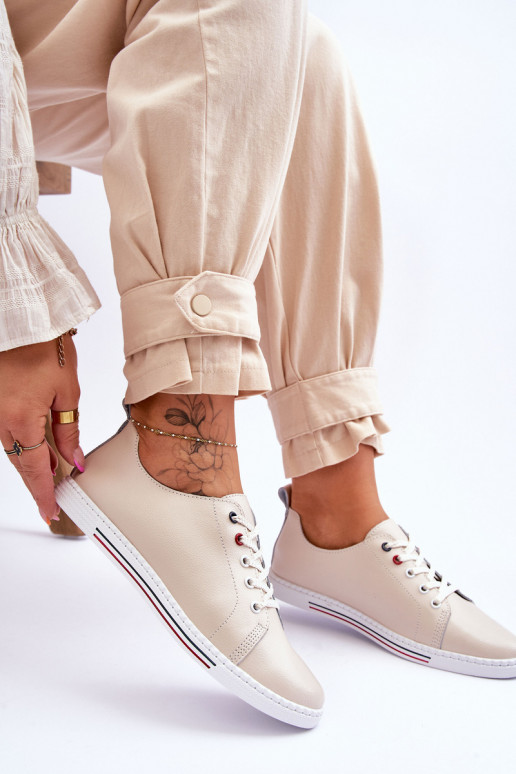 Naiste vabaajajalatsid beeži värvi S.Barski LR268R Naiste vabaajajalatsid beeži värvi S.Barski LR268R