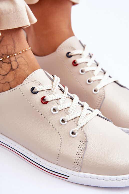 Naiste vabaajajalatsid beeži värvi S.Barski LR268R Naiste vabaajajalatsid beeži värvi S.Barski LR268R