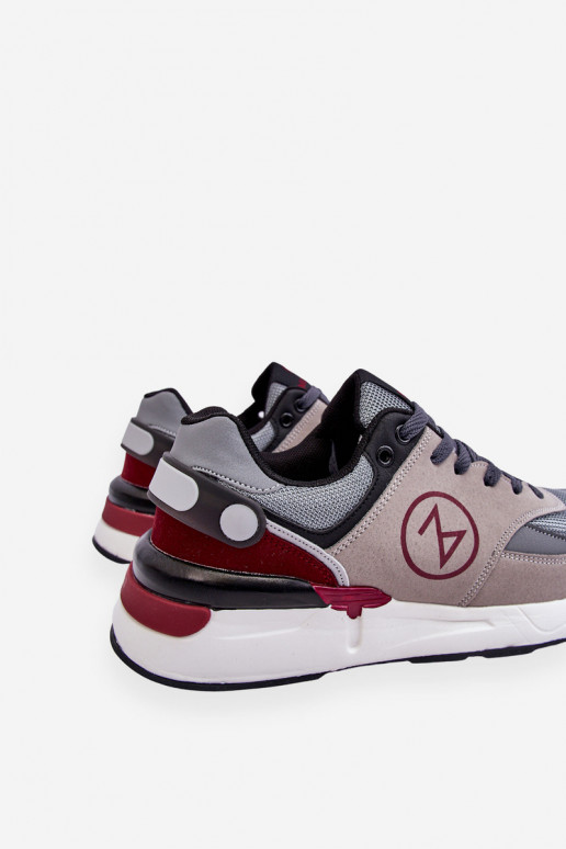 nööritavad spordijalatsid Halli värvi-mustad Stephen nööritavad spordijalatsid Halli värvi-mustad Stephen