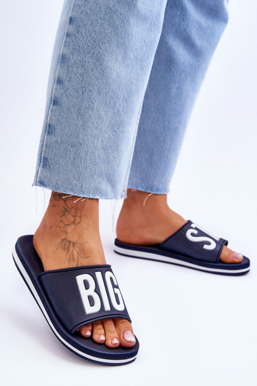 Klassikalise mudeli Sussid Big Star JJ274A323 tumesinist värvi Klassikalise mudeli Sussid Big Star JJ274A323 tumesinist värvi