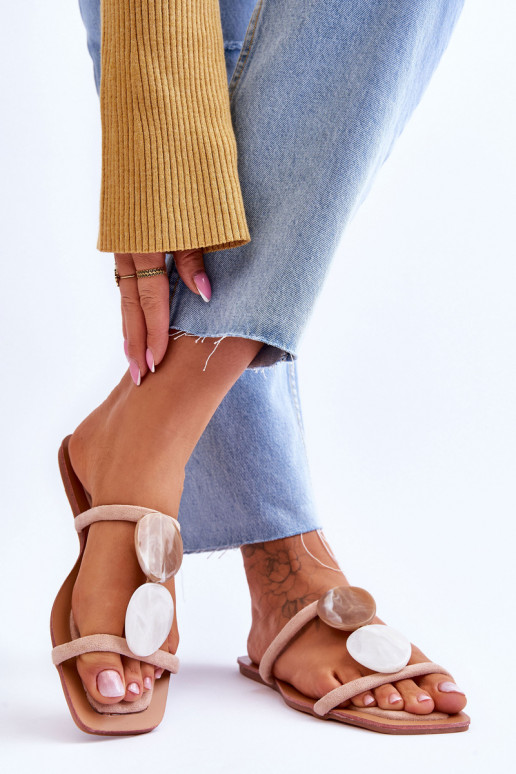 seemisnahksed sussid  Nude Victoria seemisnahksed sussid  Nude Victoria