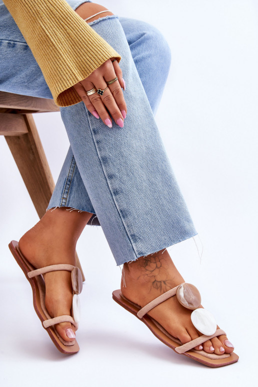 seemisnahksed sussid  Nude Victoria seemisnahksed sussid  Nude Victoria