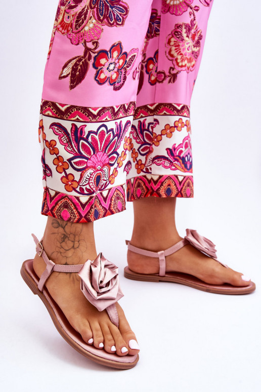 Naistesandaalid moodsad varbavahe-sandaalid   Nude Carisma