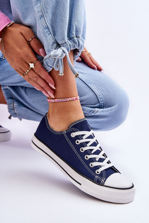 Naiste klassikalises stiilis spordijalatsid tumesinist värvi Vegas Naiste klassikalises stiilis spordijalatsid tumesinist värvi Vegas