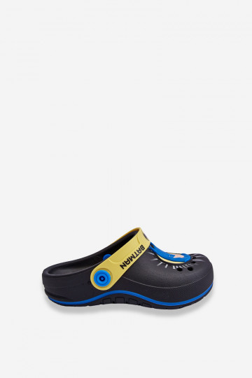 Laste crocs stiilis sussid Batman Grendene Kids JJ385005 mustad 2