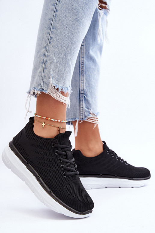 Nööritavad spordijalatsid mustad Lavarone Nööritavad spordijalatsid mustad Lavarone