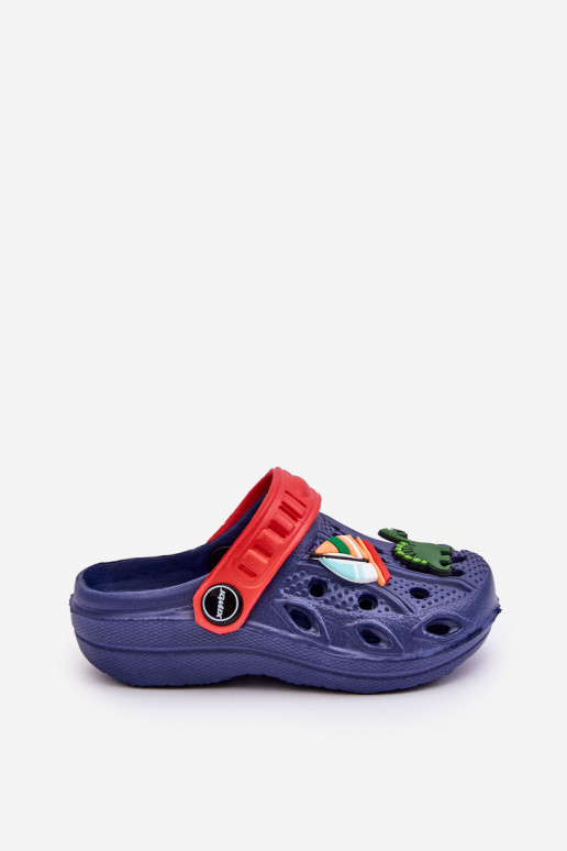 Laste jalanõud Kerged rannaplätud   Sussid tumesinist värvi Sweets