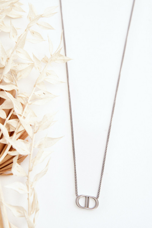 Kaelakee roostevabast terasest Hõbedat värvi Kaelakee roostevabast terasest Hõbedat värvi