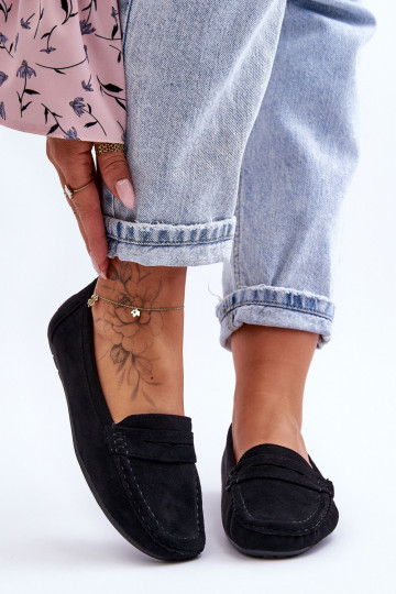 Elegantne mokassinid mustad Lenvie 2