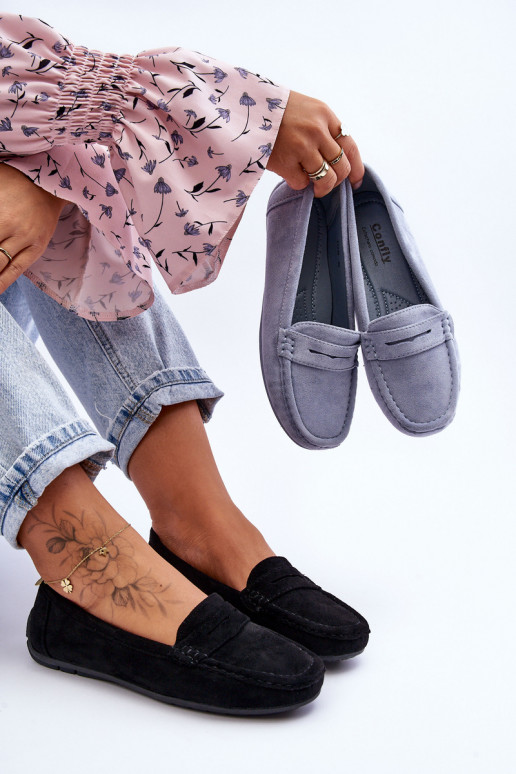 Elegantne mokassinid mustad Lenvie Elegantne mokassinid mustad Lenvie